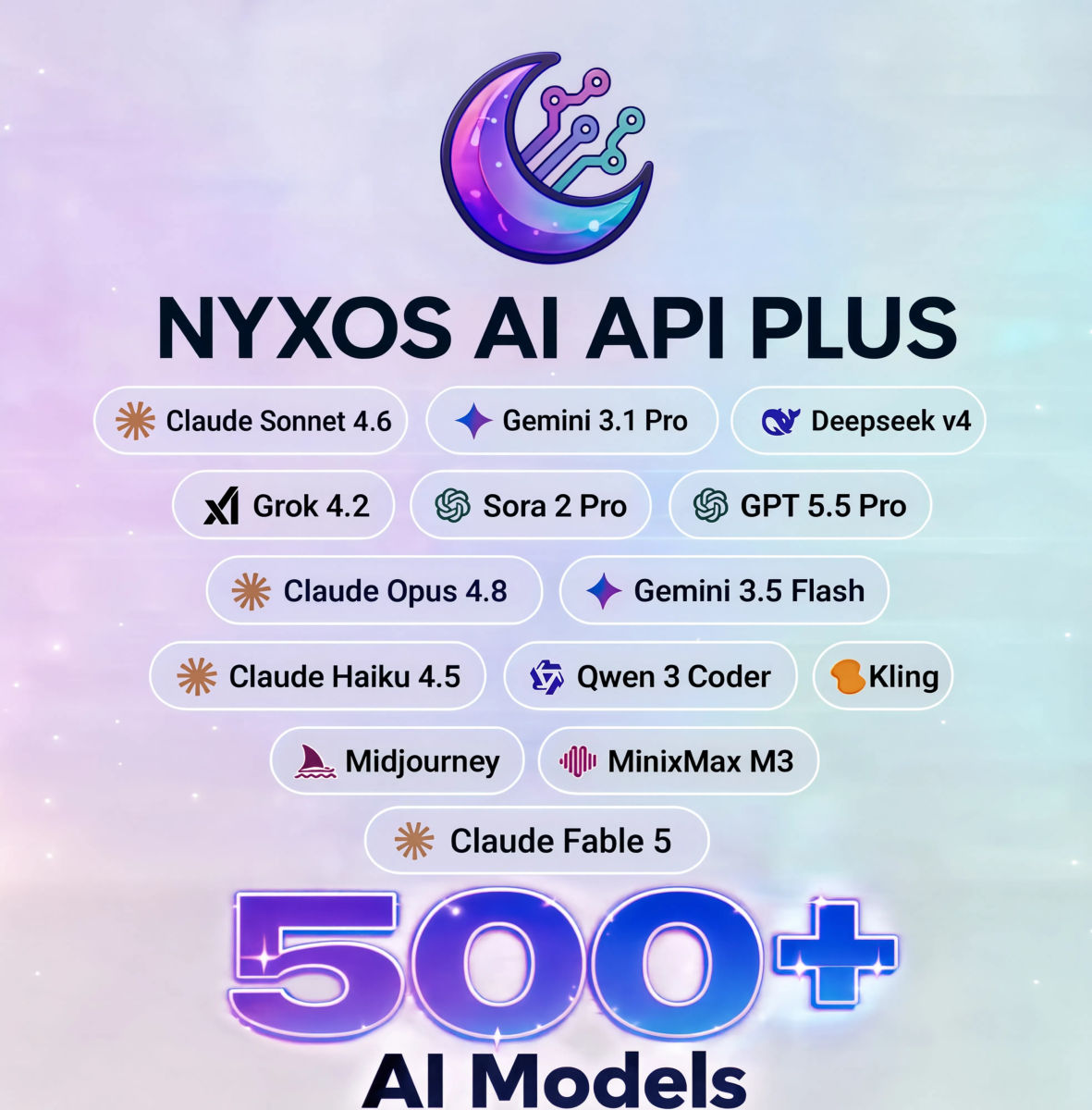🔥🤖 Nyxos API Plus AI 500+ modelos 🤖🔥