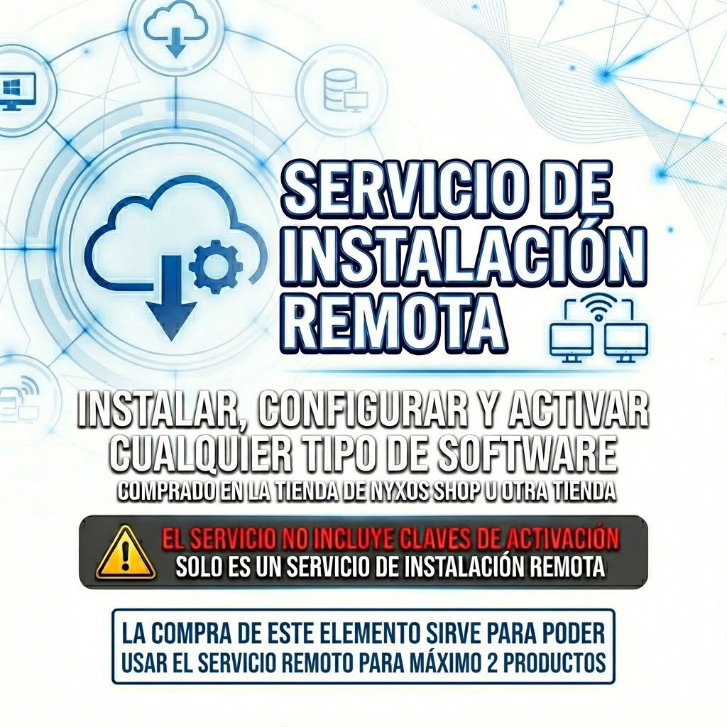 Servicio Remoto para instalación, configuración y activación